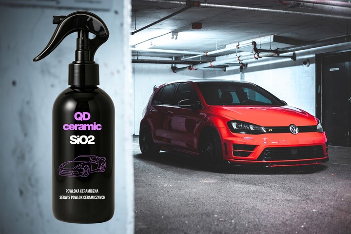 Powłoka ceramiczna tania, szybka, skuteczna QD Ceramic SiO₂ – ceramiczna ochrona lakieru bez wysokich kosztów